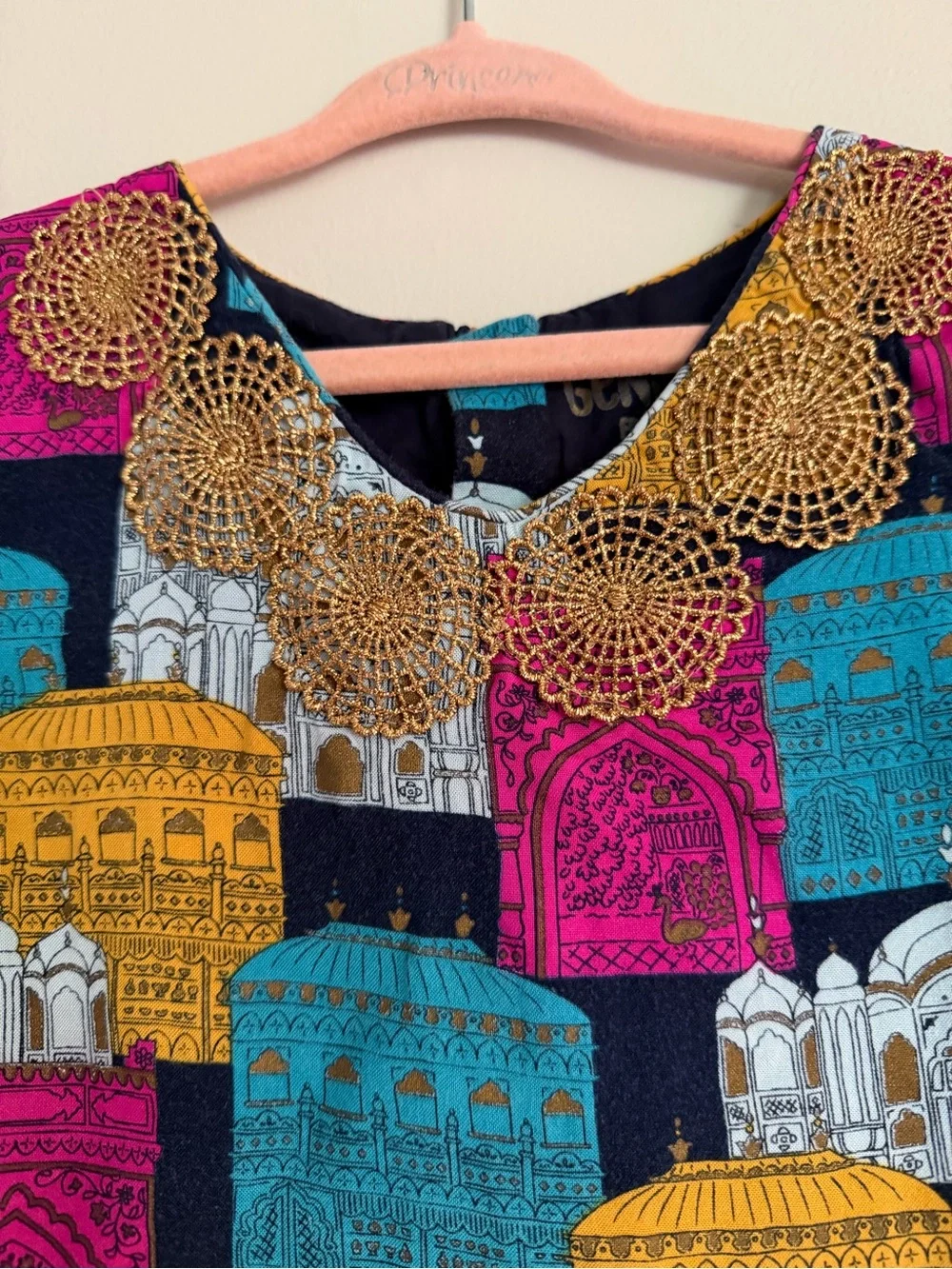 OshKosh B'gosh India Palace Print Dress 5T